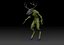 Escultura de Criatura Wendigo