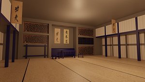 Karate Hall 3D model