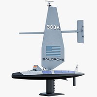 Saildrone Surveyor With Missile Launcher PBR