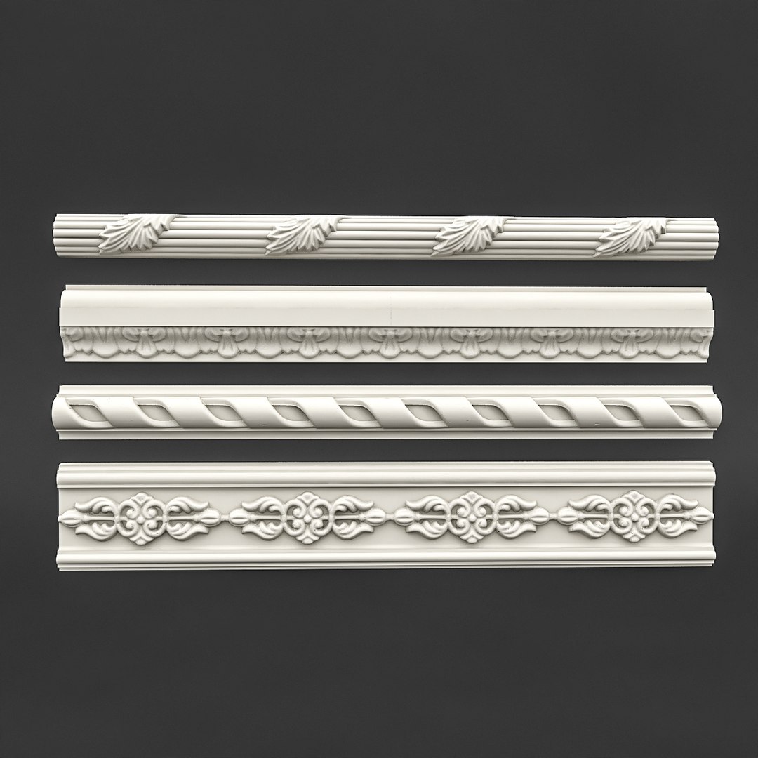 3D Classic Ceiling Pattern 08 - TurboSquid 1517162
