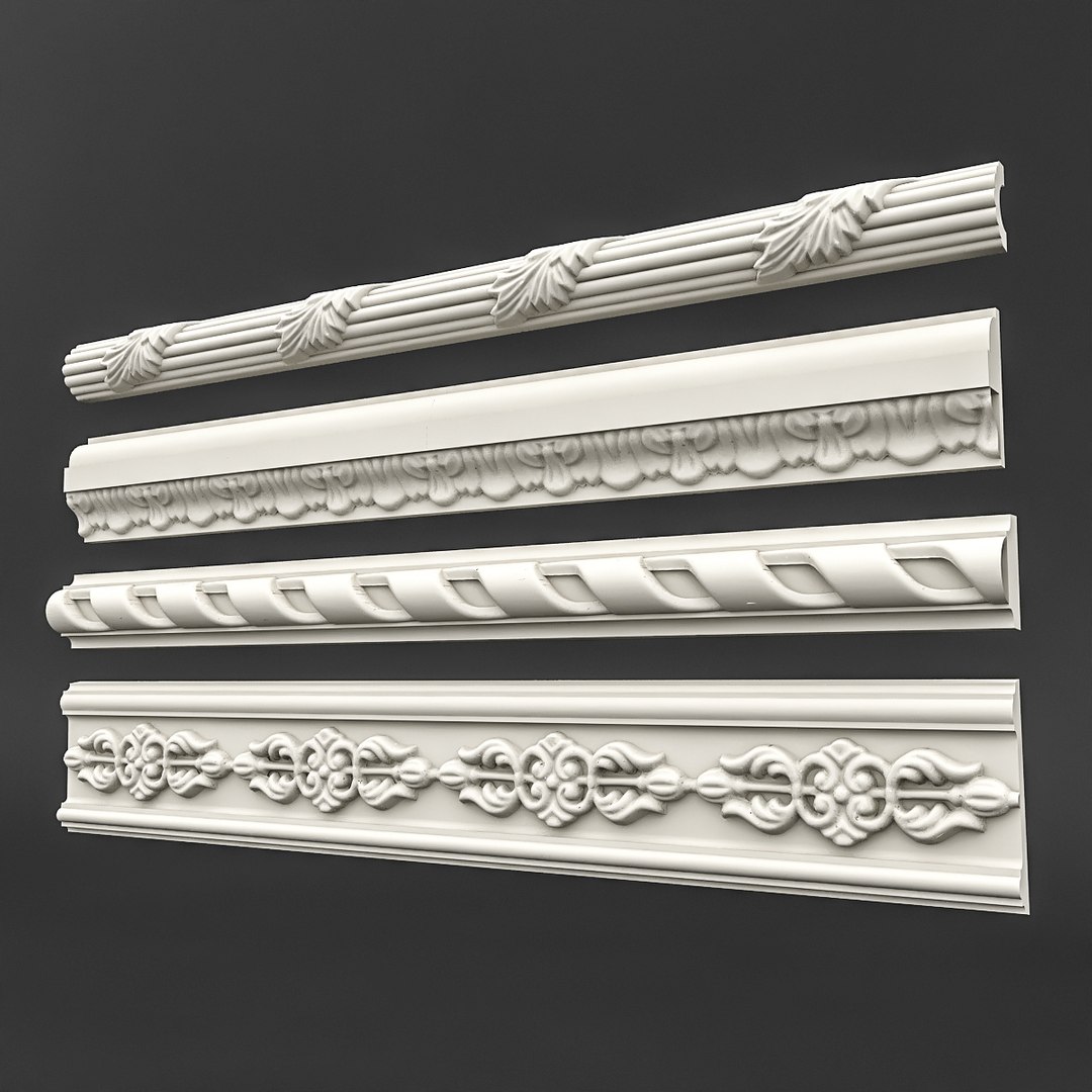 3D Classic Ceiling Pattern 08 - TurboSquid 1517162