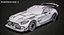 3D F1 Safety Car 2023 Mercedes AMG GT Black Series C 190