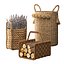 Decorative Set with Baskets 02 3D model