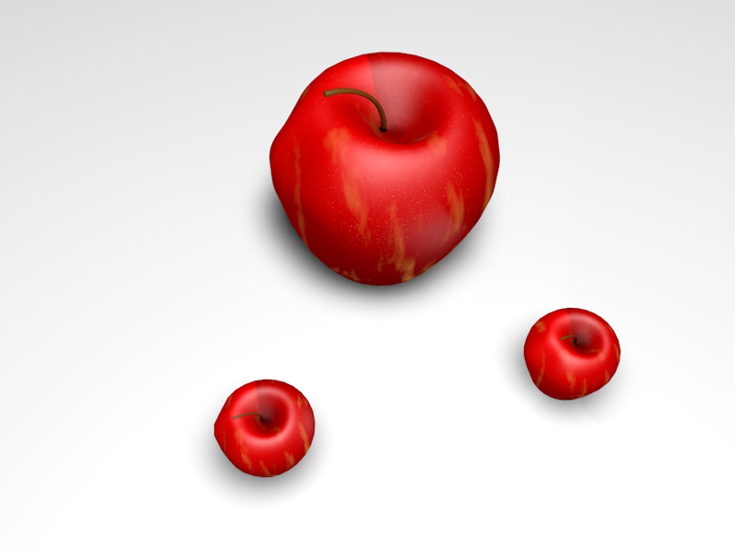 3D render https://p.turbosquid.com/ts-thumb/oF/1vdRJu/BdAl5rcP/apple2/png/1555309028/1920x1080/fit_q87/78164a5cd31bf418aa1bf5cf2525d14d5f36dc48/apple2.jpg