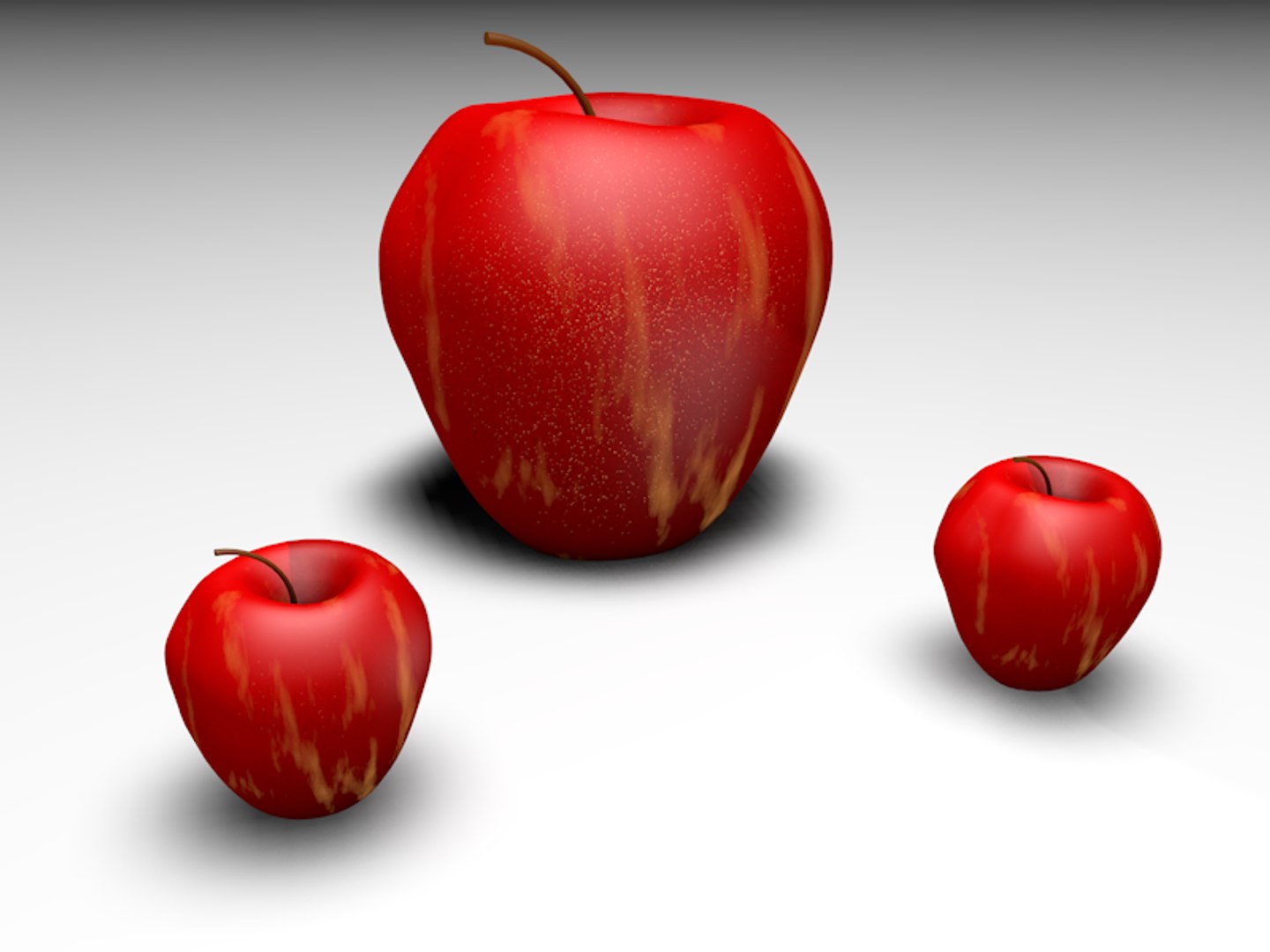 3D render https://p.turbosquid.com/ts-thumb/oF/1vdRJu/l87FAsC7/apple1/png/1555309017/1920x1080/fit_q87/bf3919c4c4bc42a888a64b640df4ae0242f1becf/apple1.jpg