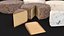 3D Cheese Food Set model