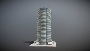 3D model Mori Building