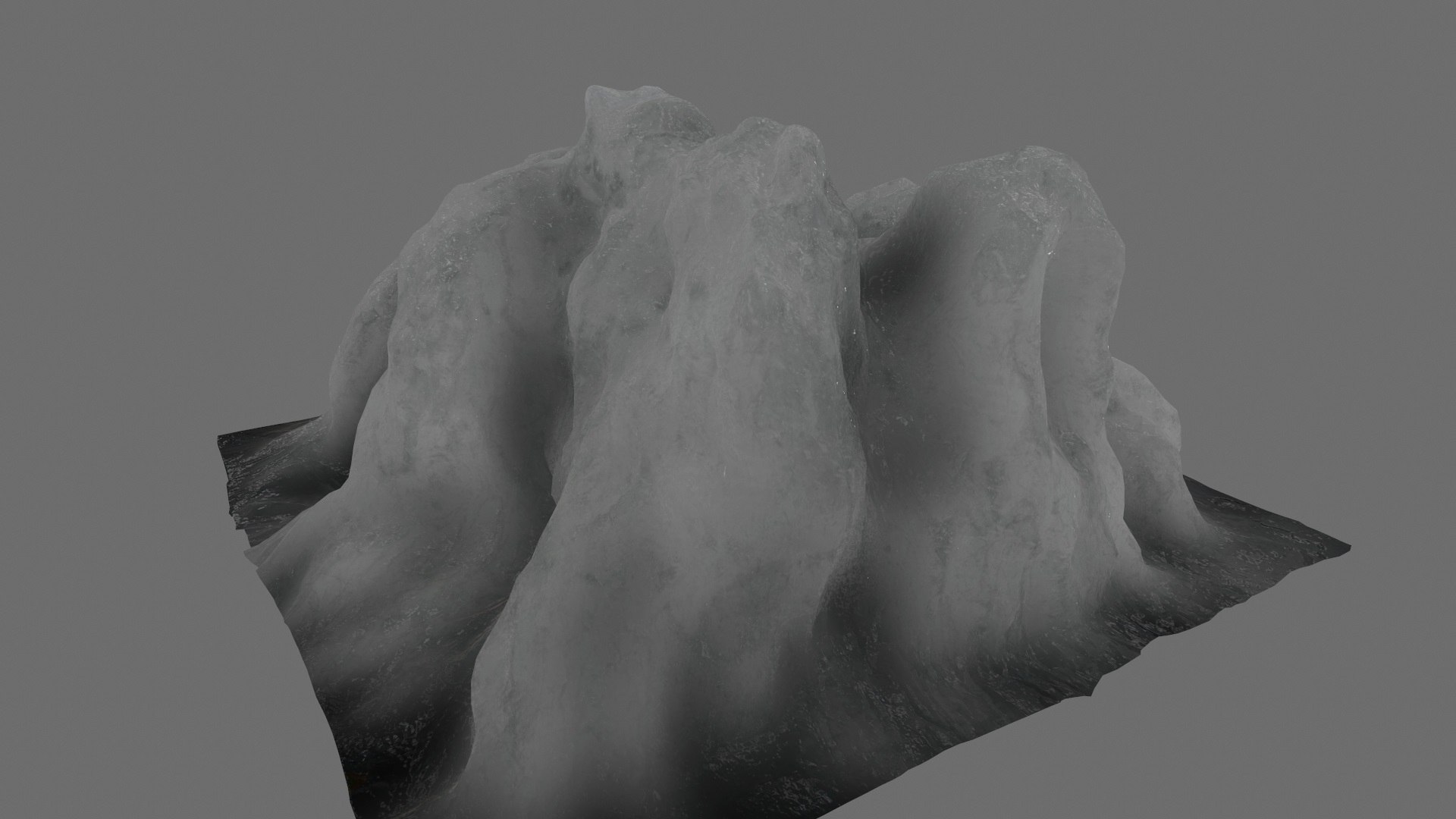 Ice snow model - TurboSquid 1177407