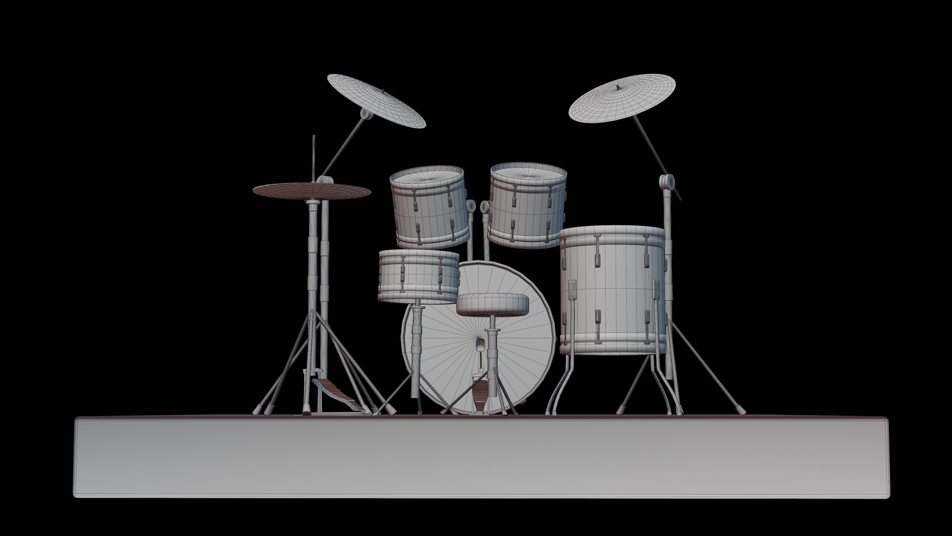 DrumKit 3D Model - TurboSquid 2063874