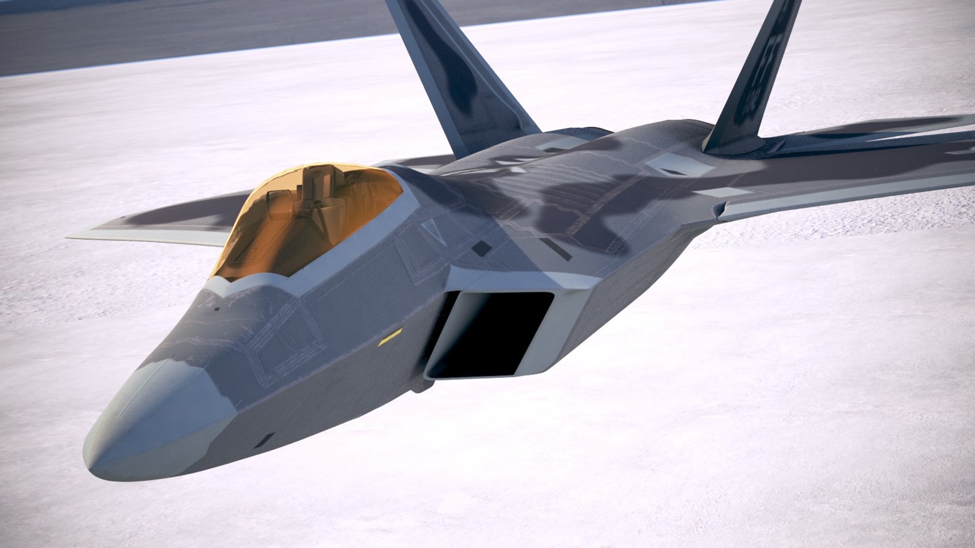 3D lockheed martin f22a - TurboSquid 1199236
