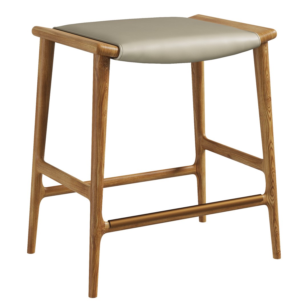 HANA COUNTER STOOL bakerfurniture 3D TurboSquid 1936834