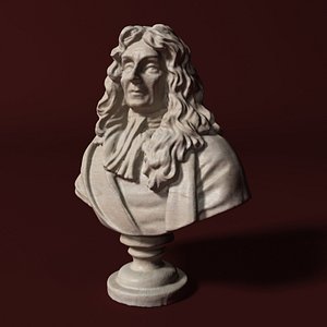 jean la fontaine 3D model