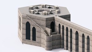 Magra Eloyoun Aqueduct 3D model