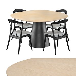 ANDREU WORLD REVERSE TABLE-Solen chair