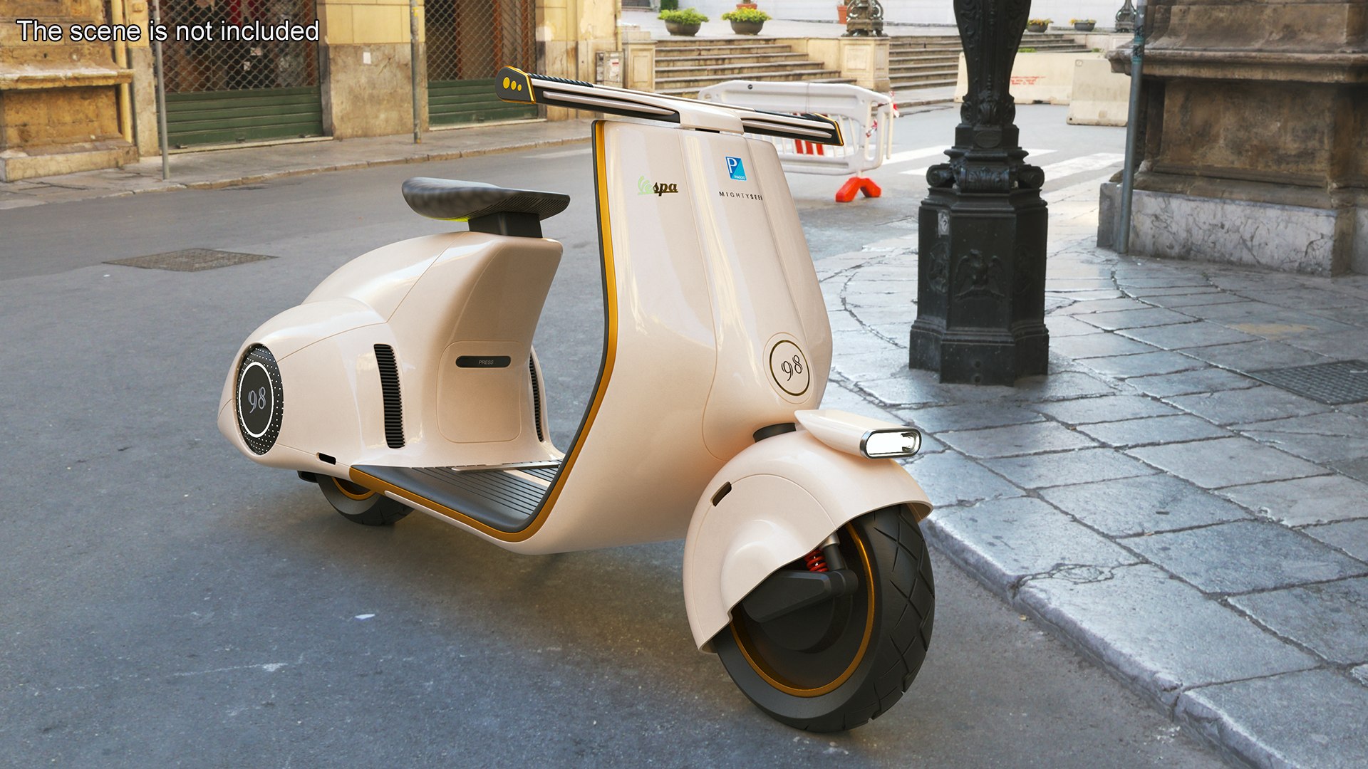 3D Modern Beige Electric Scooter Vespa 98 Parked Lights On https://p.turbosquid.com/ts-thumb/oF/aiJvK8/dH/modern_beige_electric_scooter_vespa_98_parked_lights_on_005/jpg/1714763304/1920x1080/fit_q87/8dbaf83ed89ecff1ec3782ed7828ae33af47531e/modern_beige_electric_scooter_vespa_98_parked_lights_on_005.jpg
