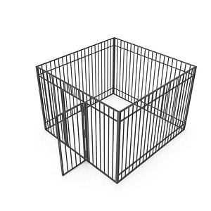 Iron Prison Cage 3D model