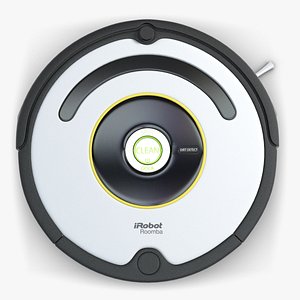 IRobot Roomba I7 Plus With Automatic Dirt Disposal 7750 - 3D Model