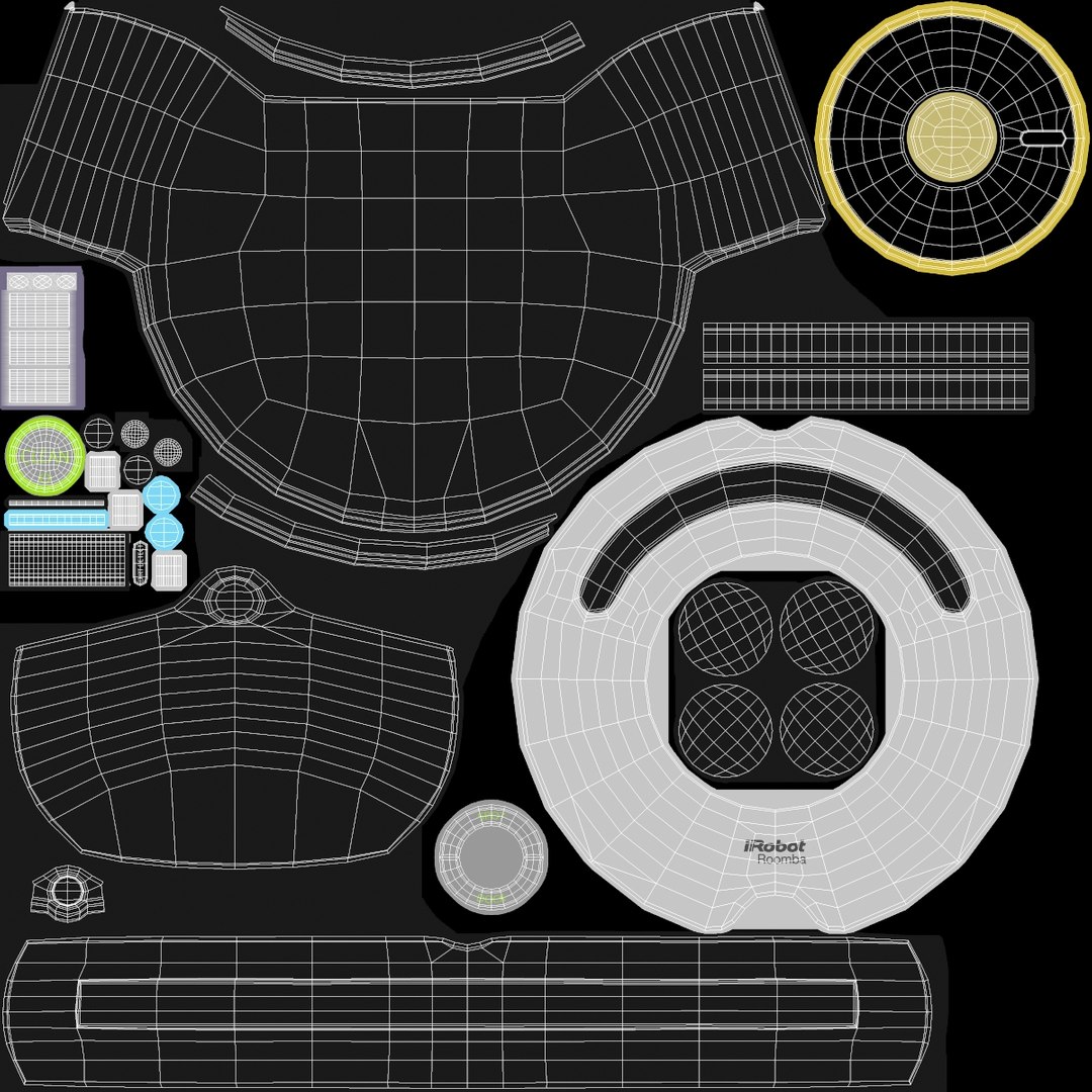3d Robot Vacuum Cleaner Roomba