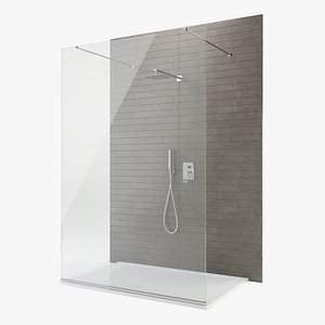 shower set 3D model