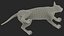 Cream Sphynx Cat Rigged para Modo