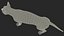 Cream Sphynx Cat Rigged para Modo