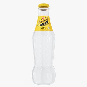 schweppes drink bottle 3D