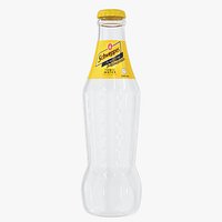 Schweppes Tonic Drink Glass Bottle