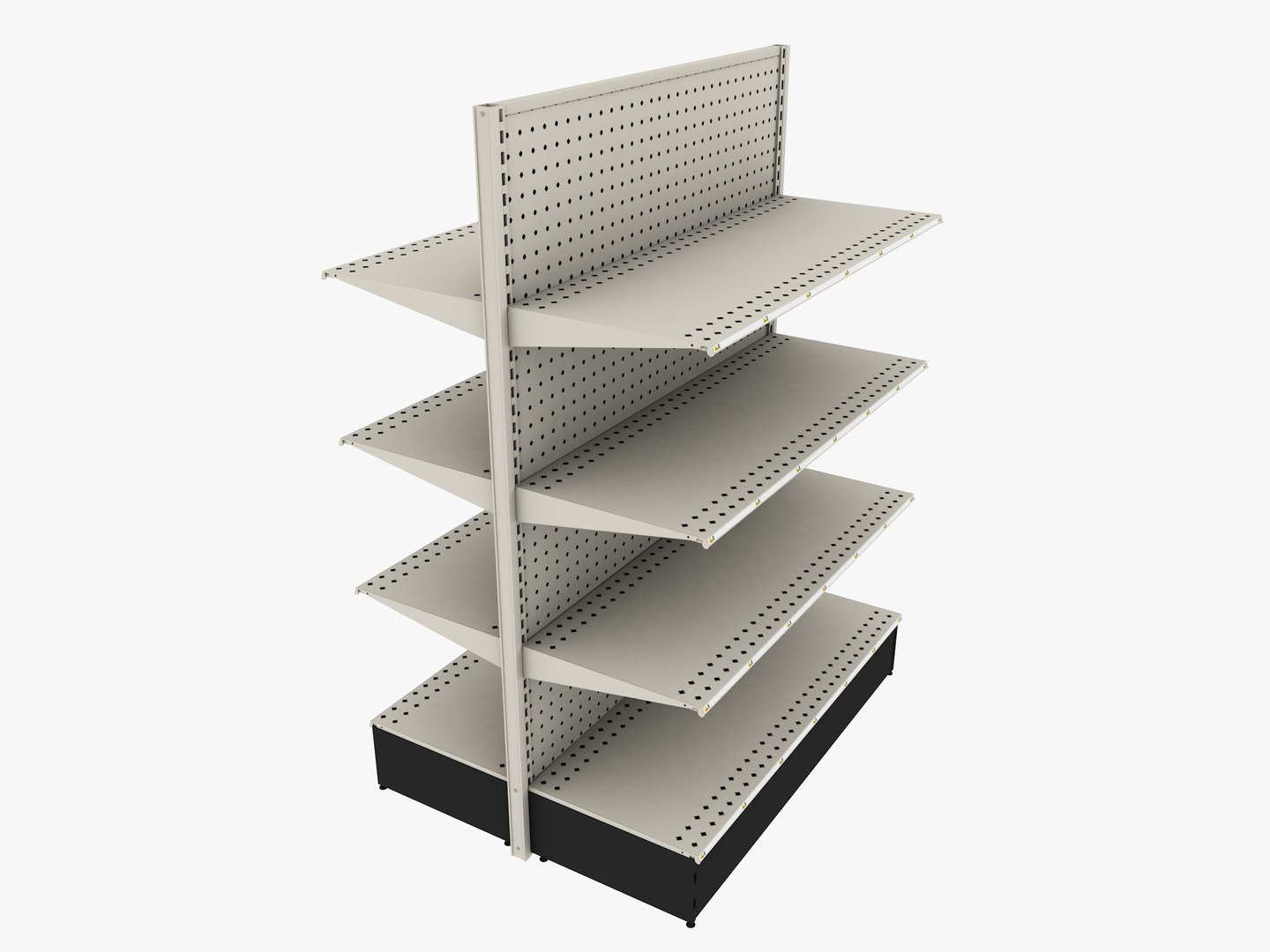 3D Store Shelf Model - TurboSquid 2401102