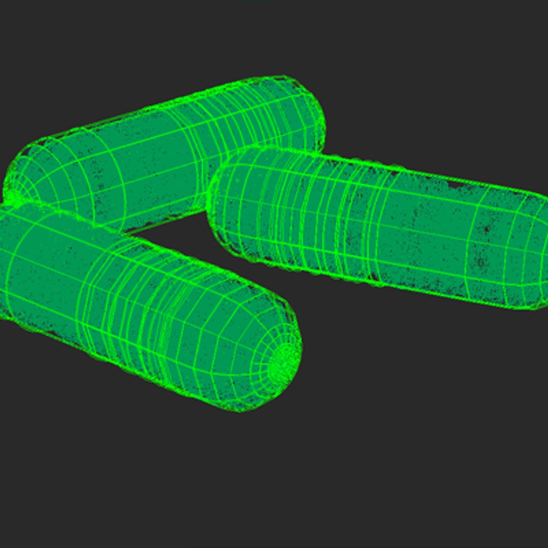 3d Capsule Pill Model