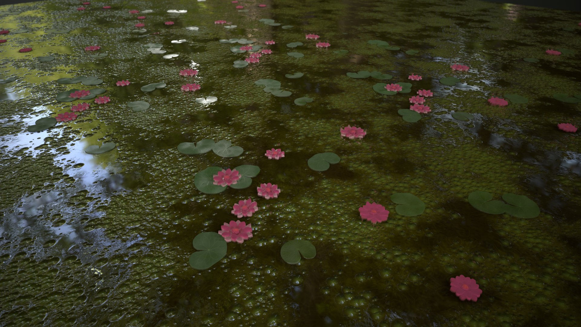 3D Stylized Lake Water Material Textures Model - TurboSquid 2336867