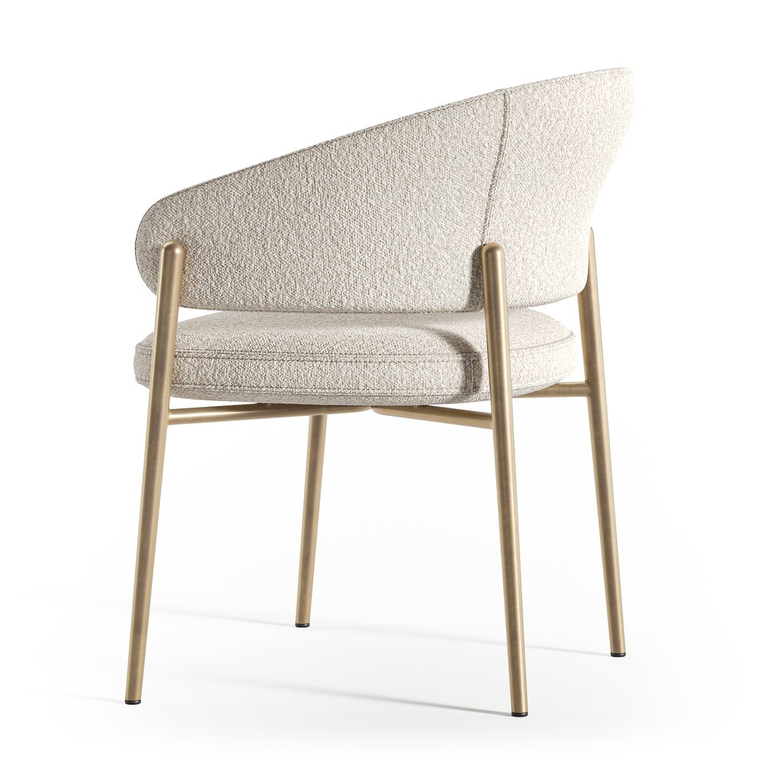 Marelli Linda Chair 3D TurboSquid 2031418