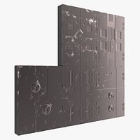 Sci-Fi Anodized Panels Set
