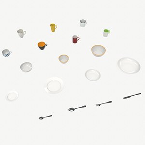 Tableware 3D