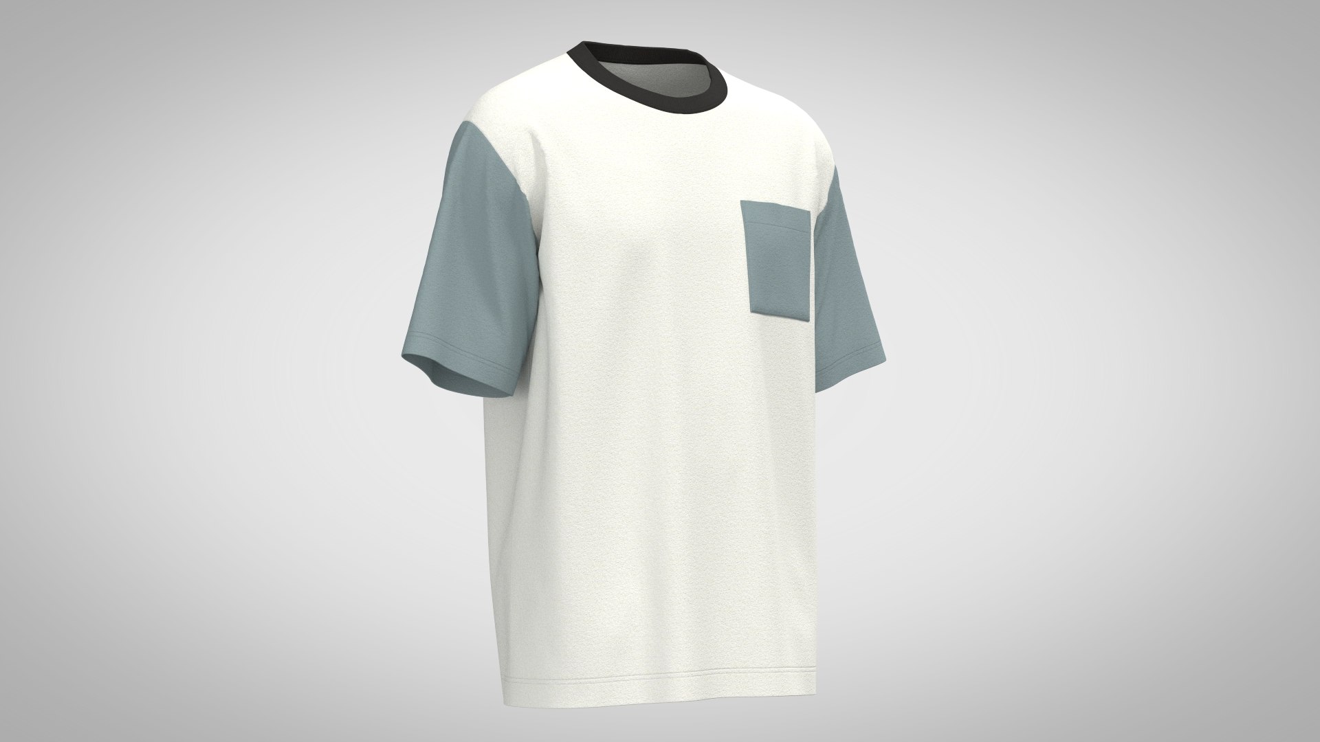 Pocket T-Shirt 3D model - TurboSquid 2054547