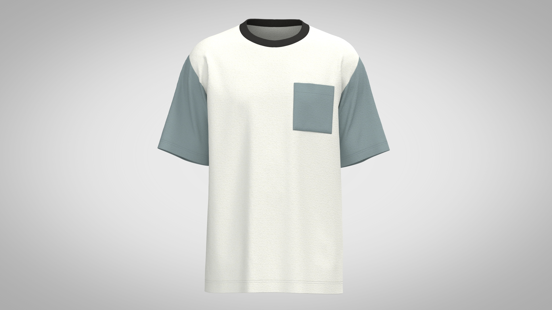 T Shirt-Pocket t-shirt | 3D model