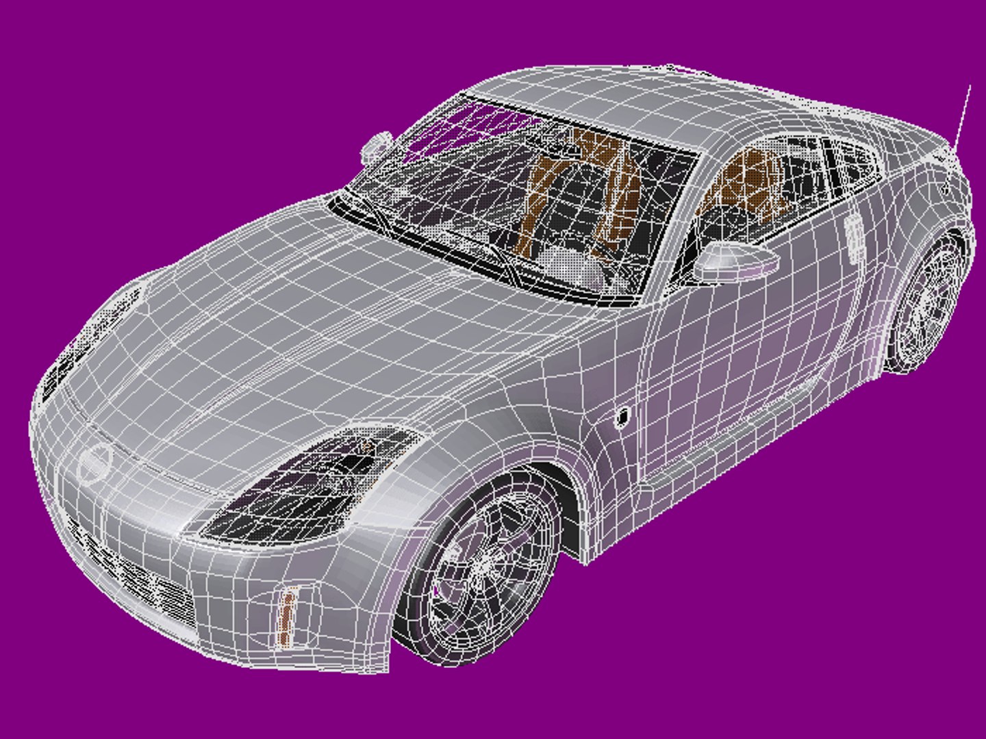 Nissan 350z 3d Model