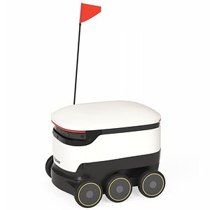 delivery robot 3D