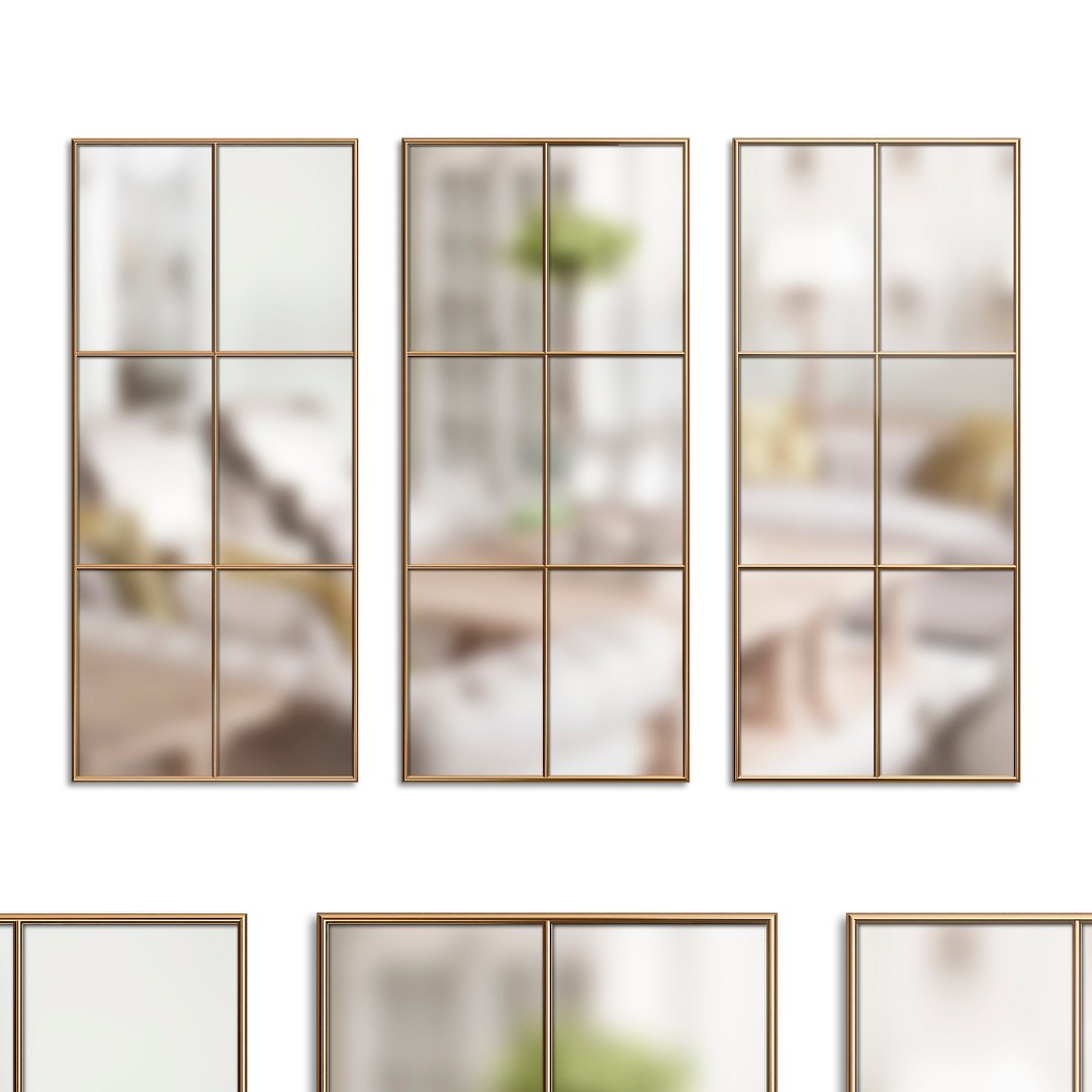 3D model Mirrors Set 99 - TurboSquid 1768204