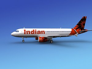 airline airbus 3d model