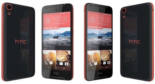 3d htc desire 628 black