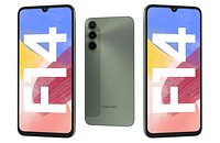 Samsung Galaxy F14 4G Green Low Poly