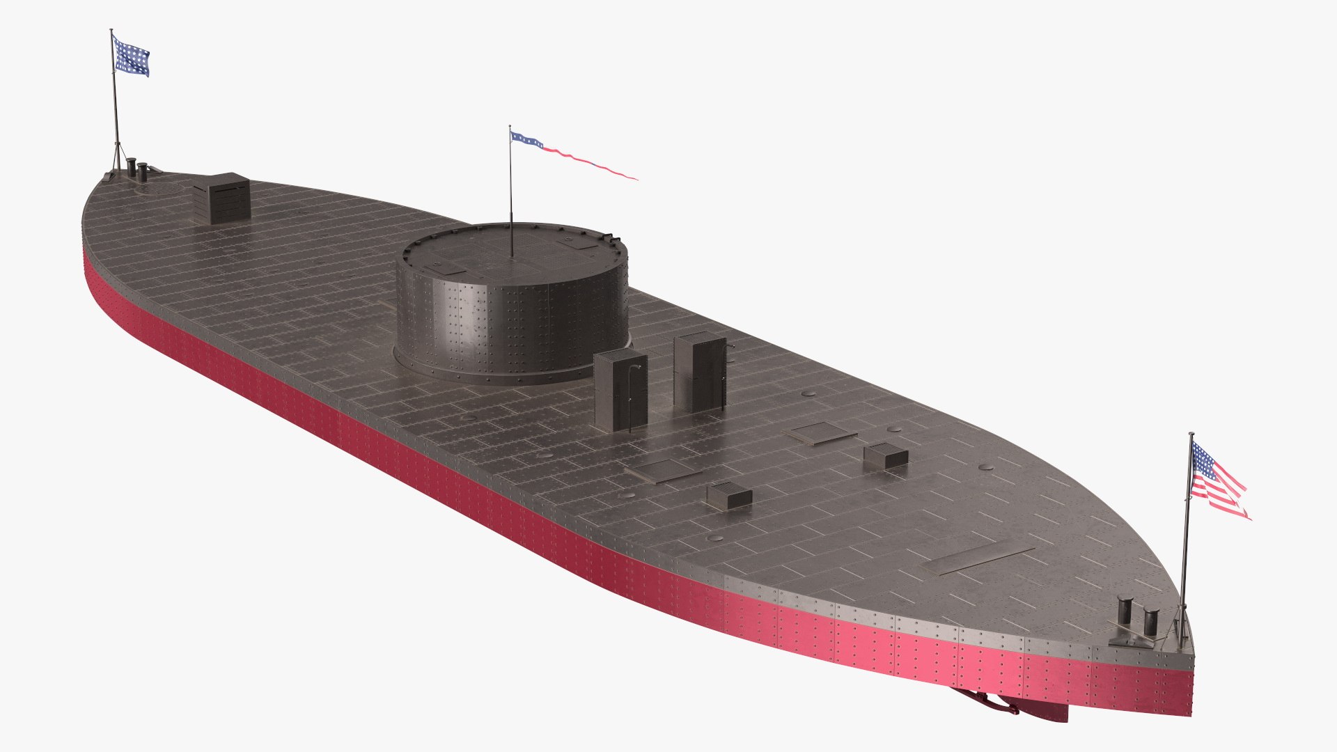 USS Monitor New 3D https://p.turbosquid.com/ts-thumb/oG/CbpRs6/Jy/ussmonitornew3dsmodel011/jpg/1711655807/1920x1080/fit_q87/a7bf585f081a22daa89f576b0d281d7623a2e9fa/ussmonitornew3dsmodel011.jpg