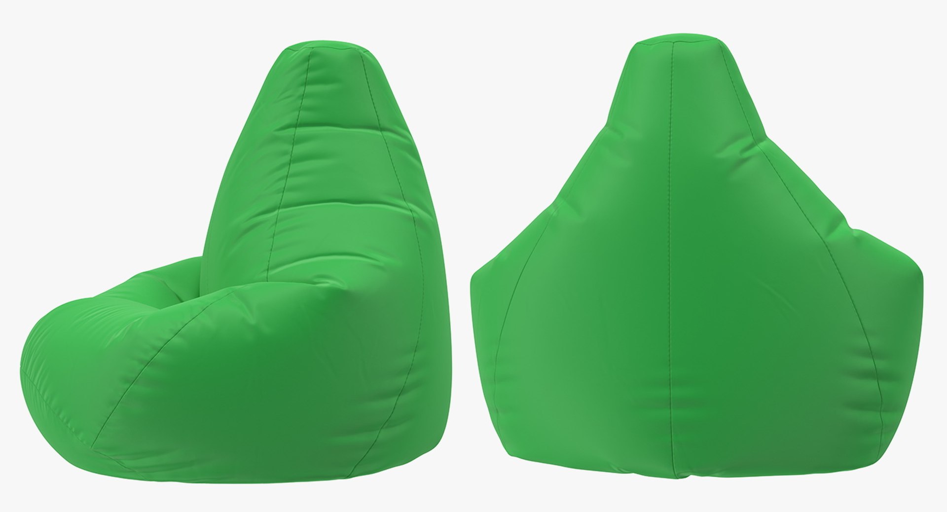 3D Star Bean Bag Chair Model TurboSquid 1378768
