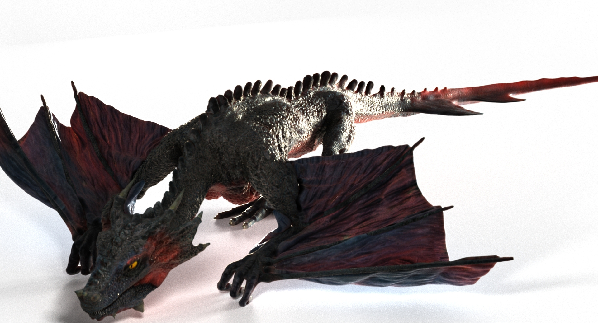 3D dragon model - TurboSquid 1261767