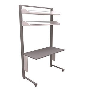 lab table 3d model