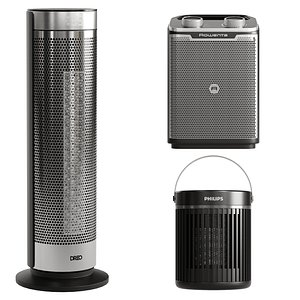3D model Heaters Set 2