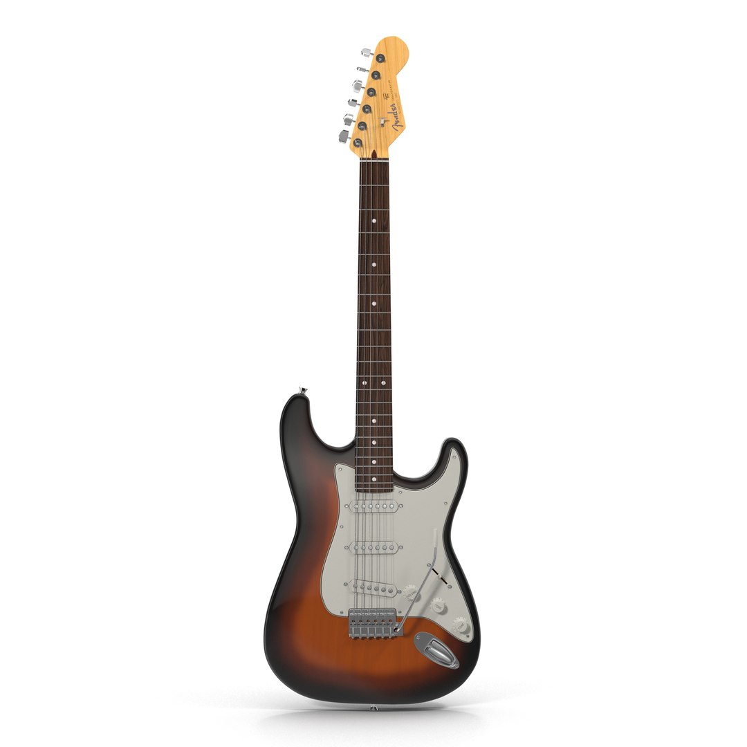 Electric Guitar 3D model preview