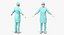 3D rigged doctors 2 model