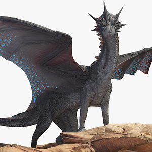 Pythian Dragon Base Pack 3D model