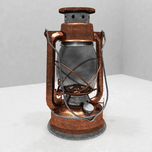 3d oil lantern